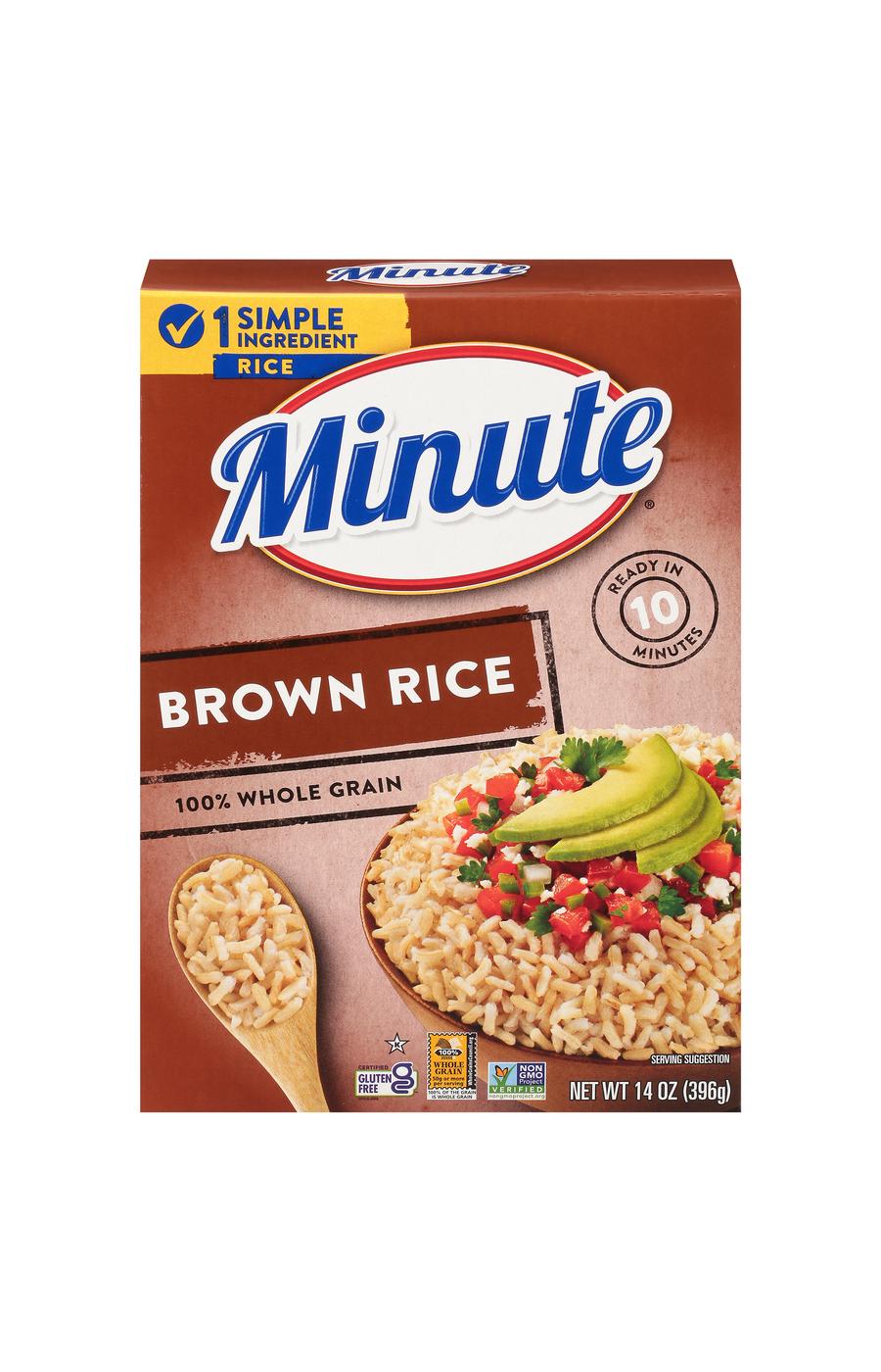 Minute Instant Brown Rice; image 1 of 6