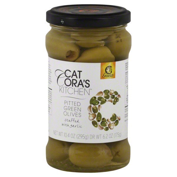 Gaea Pitted Green Olives Shop Olives at HEB