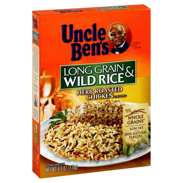 Uncle Ben's Long Grain and Wild Rice Herb Roasted Chicken Shop Rice