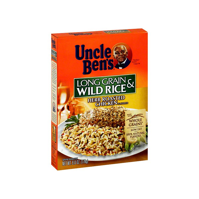Uncle Ben's Long Grain and Wild Rice Herb Roasted Chicken - Shop Rice ...