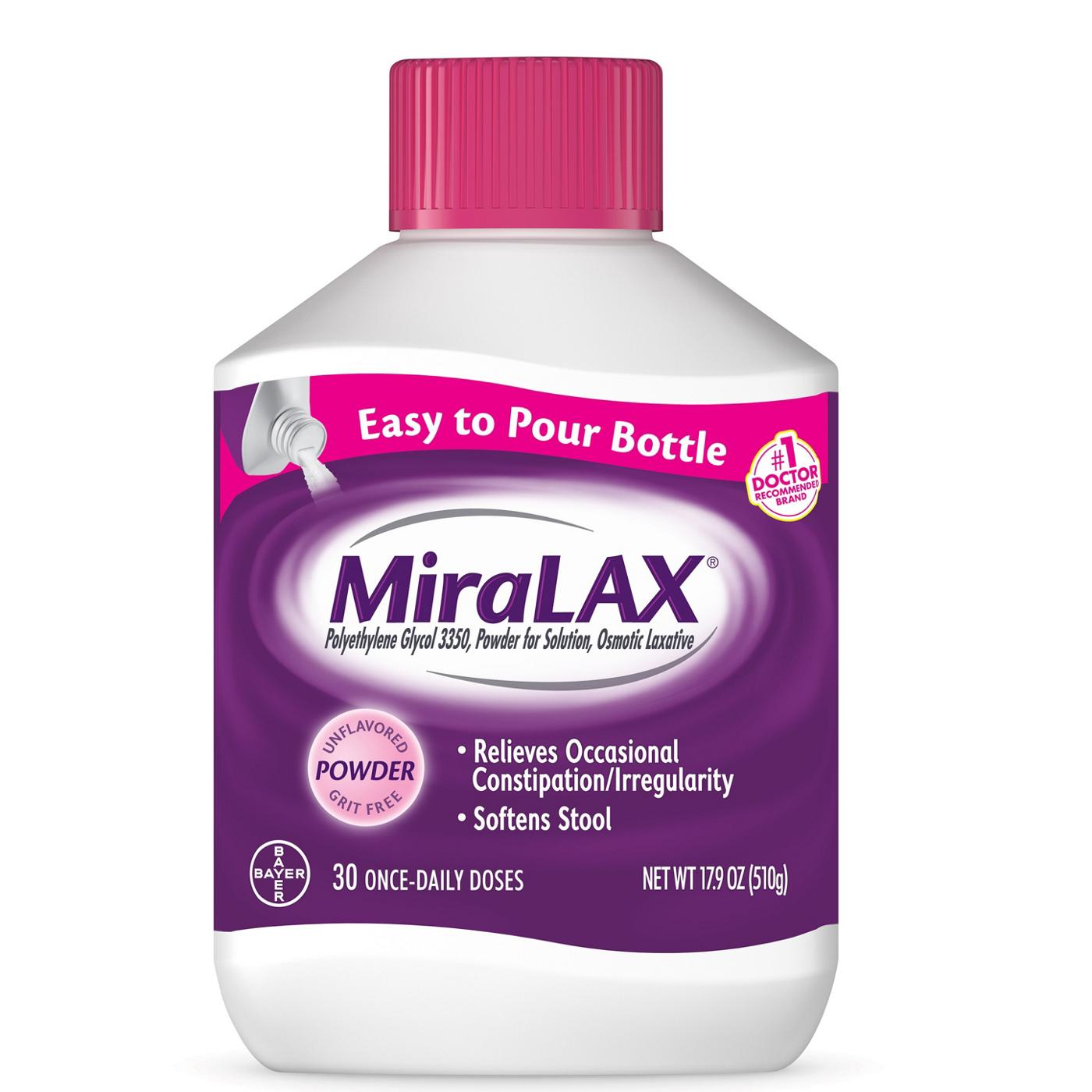 MiraLAX Laxative Powder; image 1 of 5