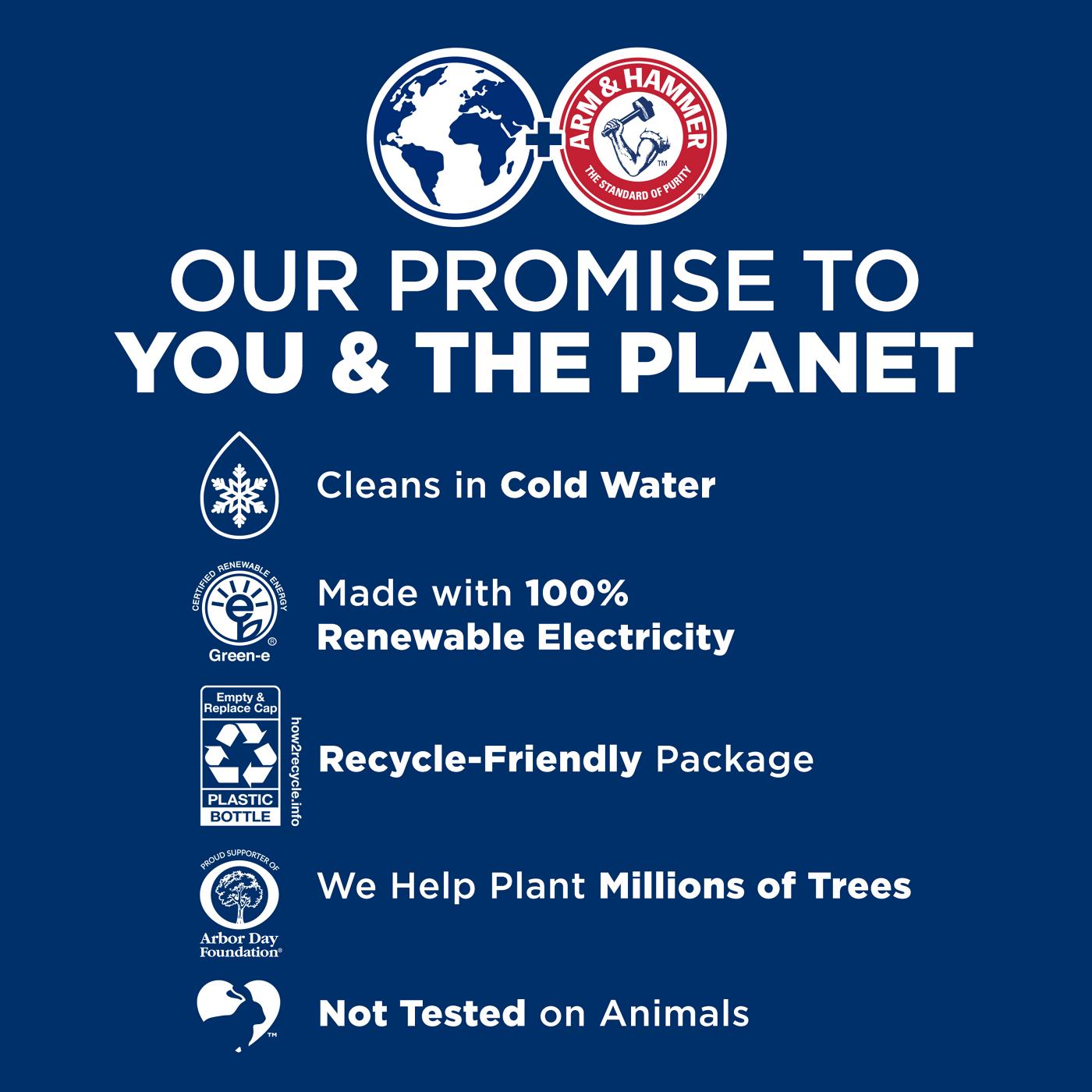 Arm & Hammer Powerfully Clean HE Liquid Laundry Detergent, 50 Loads