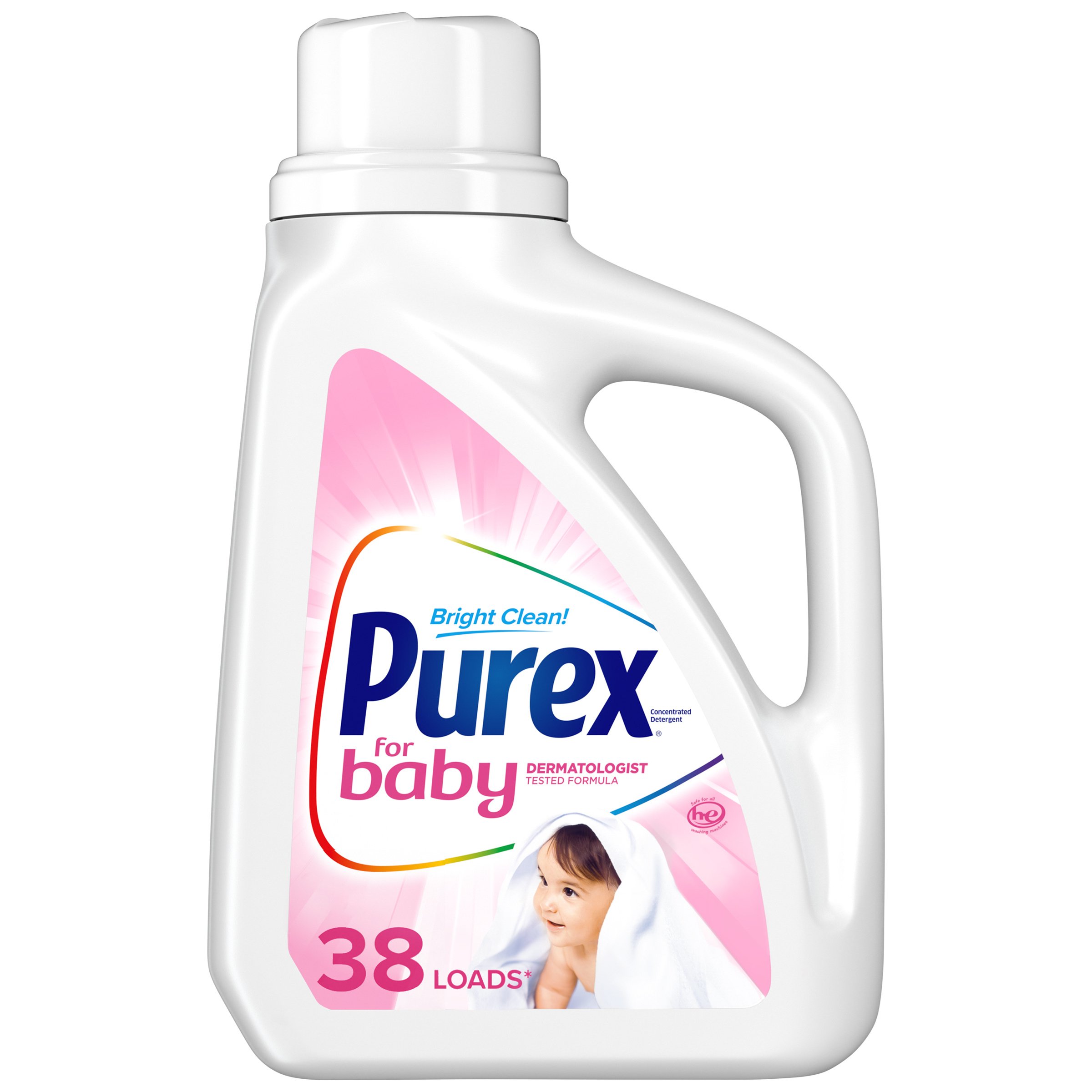 Purex Baby HE Liquid Laundry Detergent 38 Loads Shop Detergent at HEB