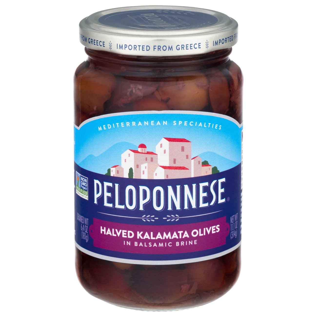 Peloponnese Halved Kalamata Olives Shop Olives at HEB