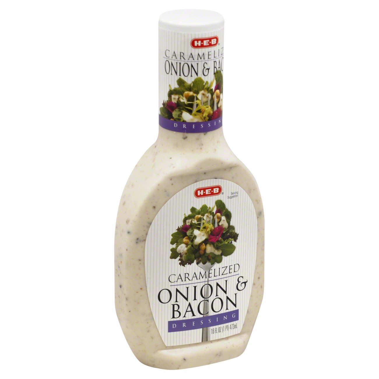 H E B HEB Salad Dressing Onion and Bacon - Shop Salad dressings at H-E-B