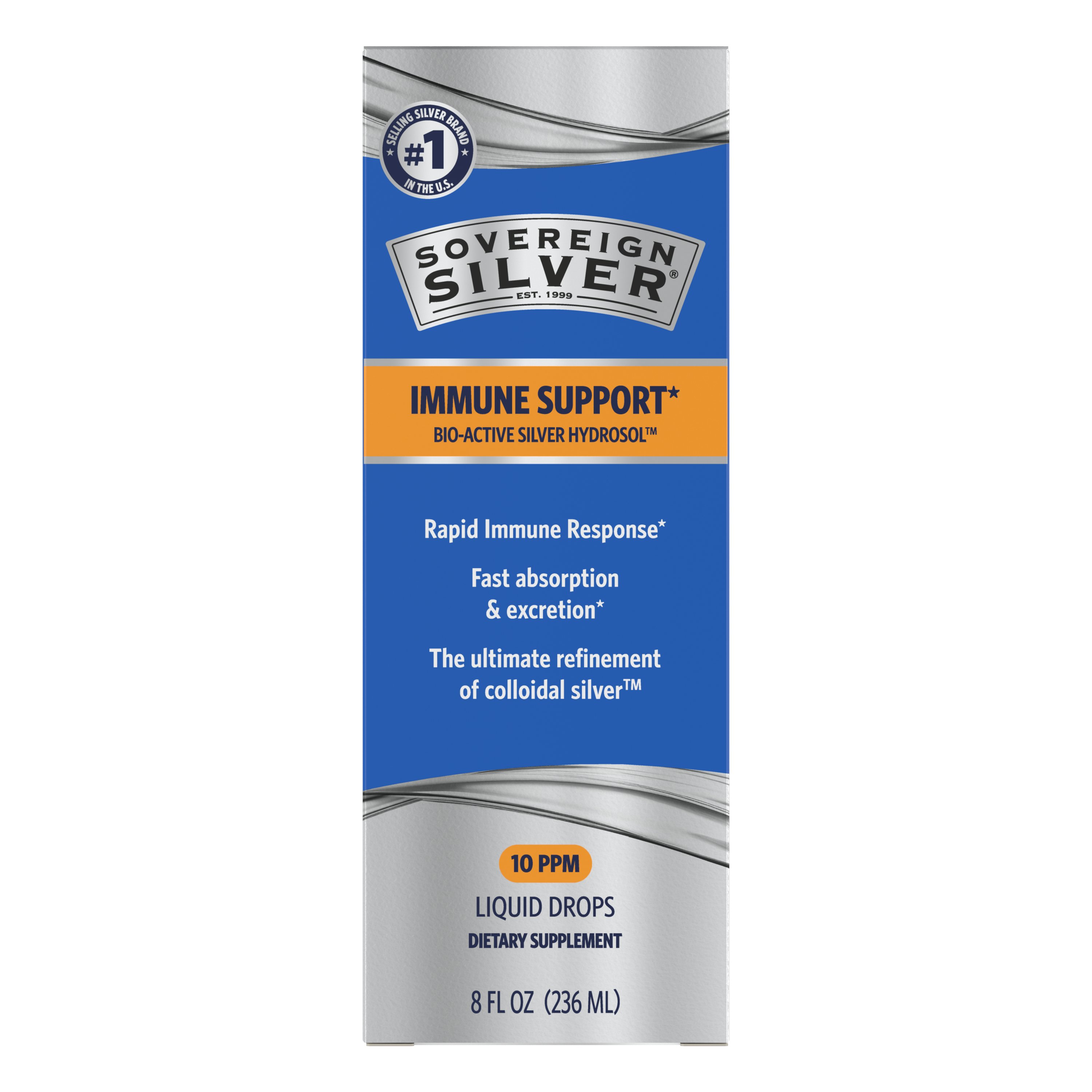 Sovereign Silver Bio-Active Silver Hydrosol Daily Immune Support