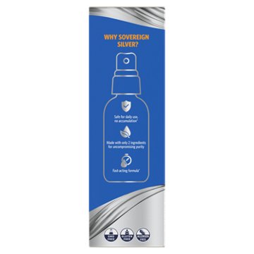 Sovereign Silver Bio-Active Silver Hydrosol Daily Immune Support Spray