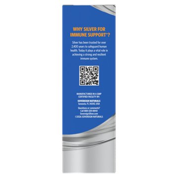 Sovereign Silver Bio-Active Silver Hydrosol Daily Immune Support Spray