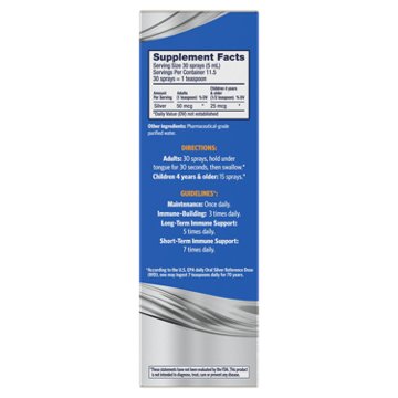 Sovereign Silver Bio-Active Silver Hydrosol Daily Immune Support Spray