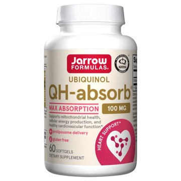 Jarrow Formulas Ubiquinol QH-Absorb Softgels -  100 mg, 60 ct