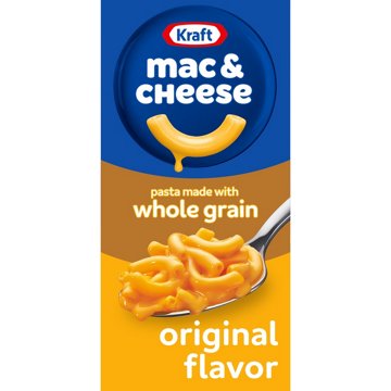 Kraft Whole Grain Original Macaroni & Cheese Dinner, 6 oz