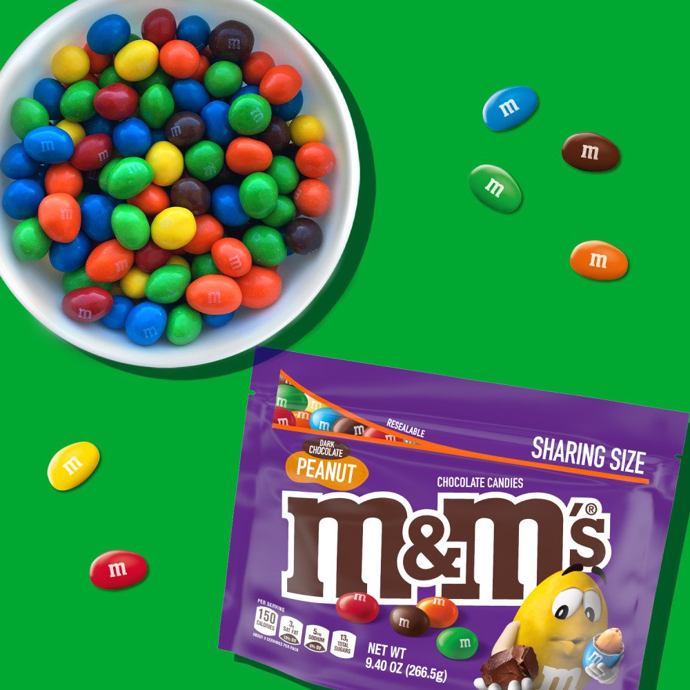 M&M'S Peanut Chocolate Candy - Family Size - Shop Candy at H-E-B