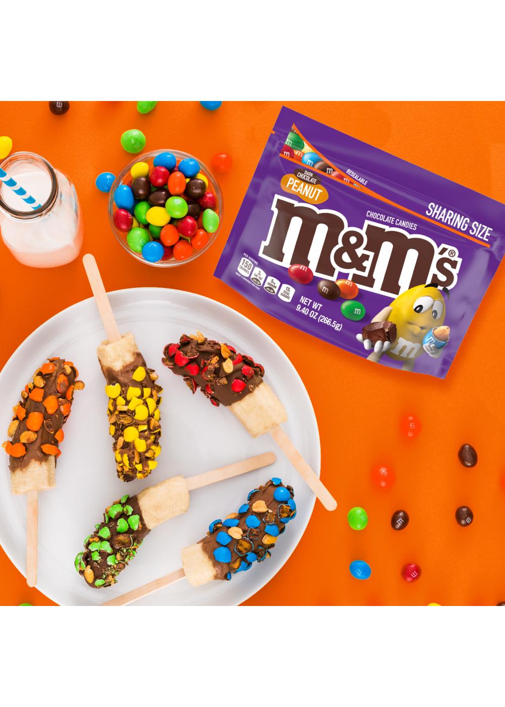 M&M'S Peanut Dark Chocolate Candy - Sharing Size; image 10 of 11