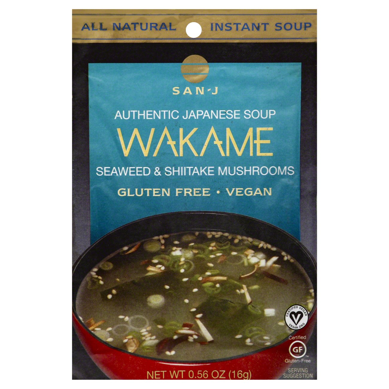 SanJ Wakame With Shiitake Mushrooms Shop Soups & chili at HEB