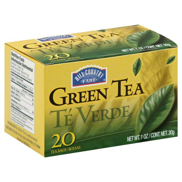 Hill Country Fare Green Tea Bags Shop Tea at HEB