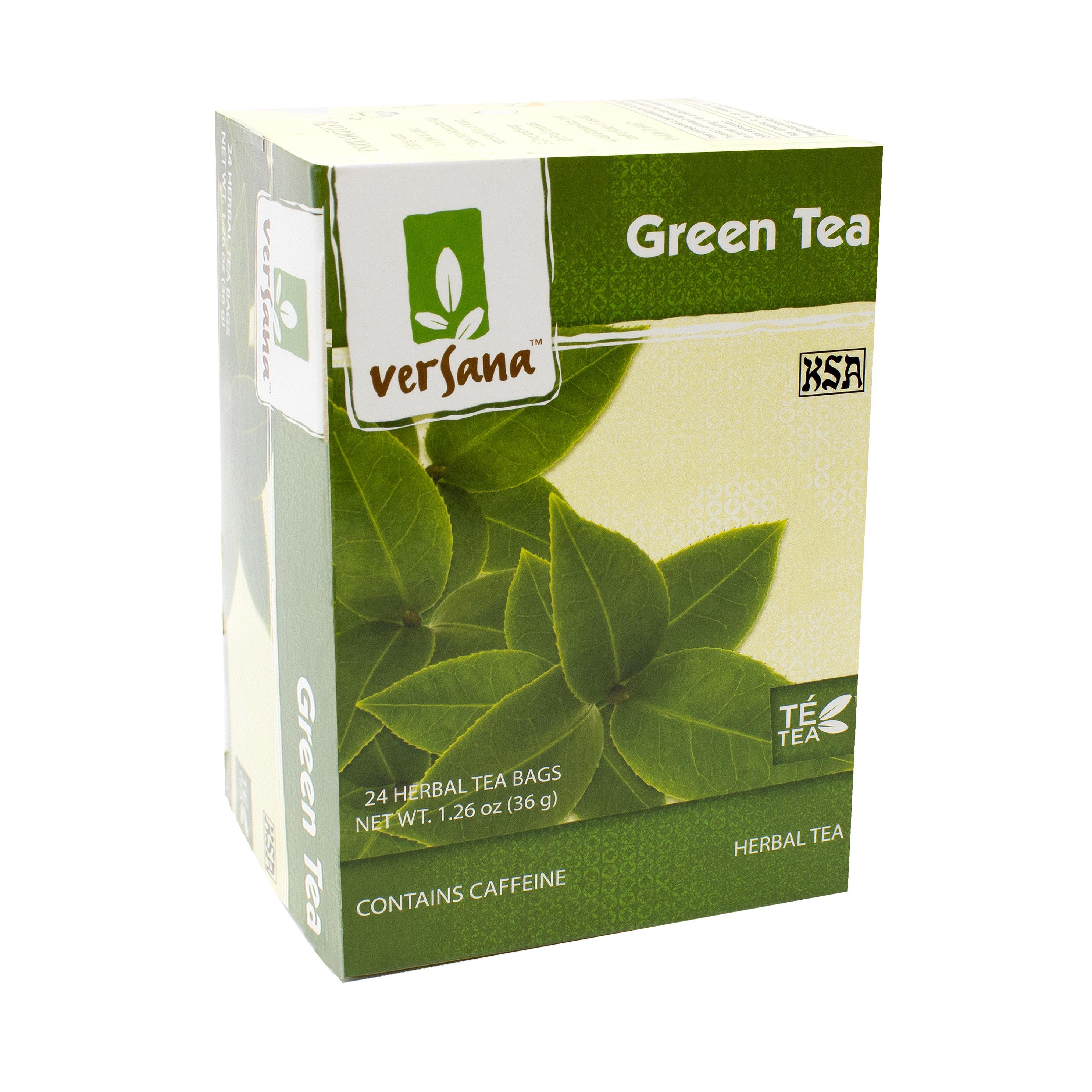 Versana Green Herbal Tea, 24 ct
