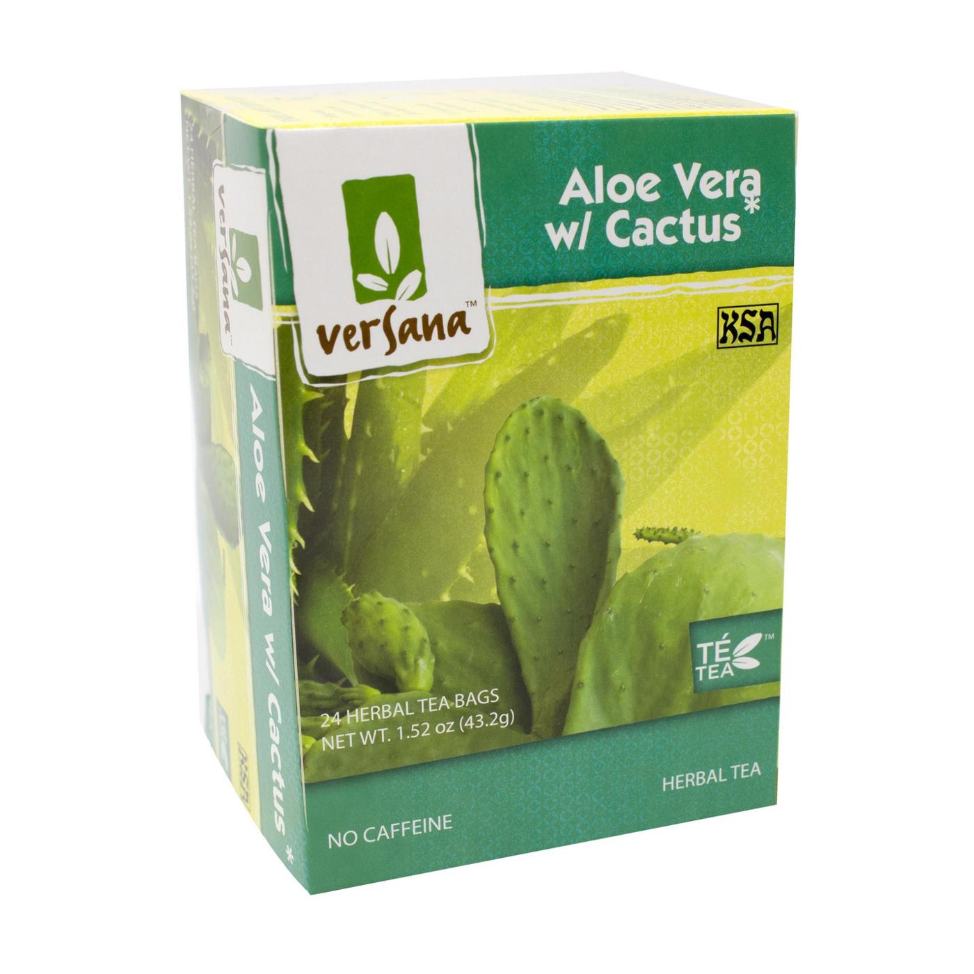 Versana Aloe Vera with Cactus Herbal Tea Shop Tea at HEB