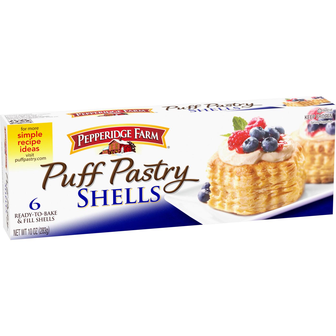 Pepperidge Farm Frozen Shells Pastry Dough; image 2 of 7