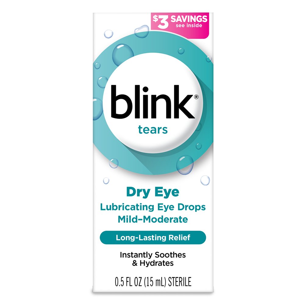 Blink Tears Lubricating Dry Eye Drops Shop Eye drops & lubricants at