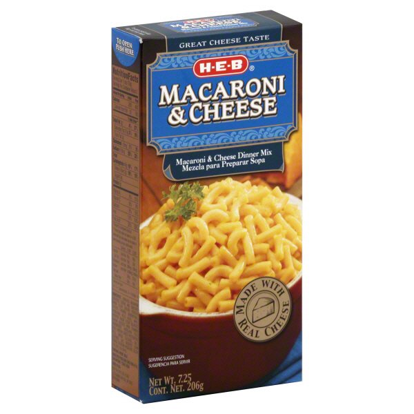 HEB Macaroni & Cheese Dinner Mix Shop at HEB