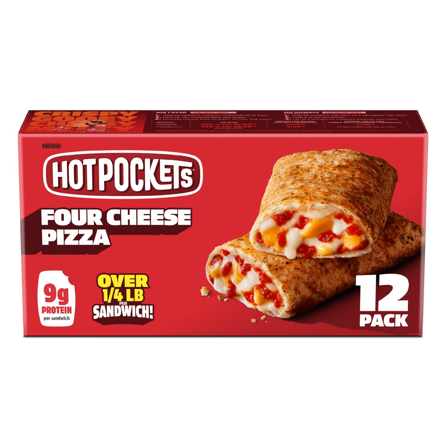 How many calories are in a pizza pocket