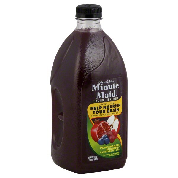 Minute Maid Pomegranate Blueberry Fruit Juice Blend Shop Juice at HEB
