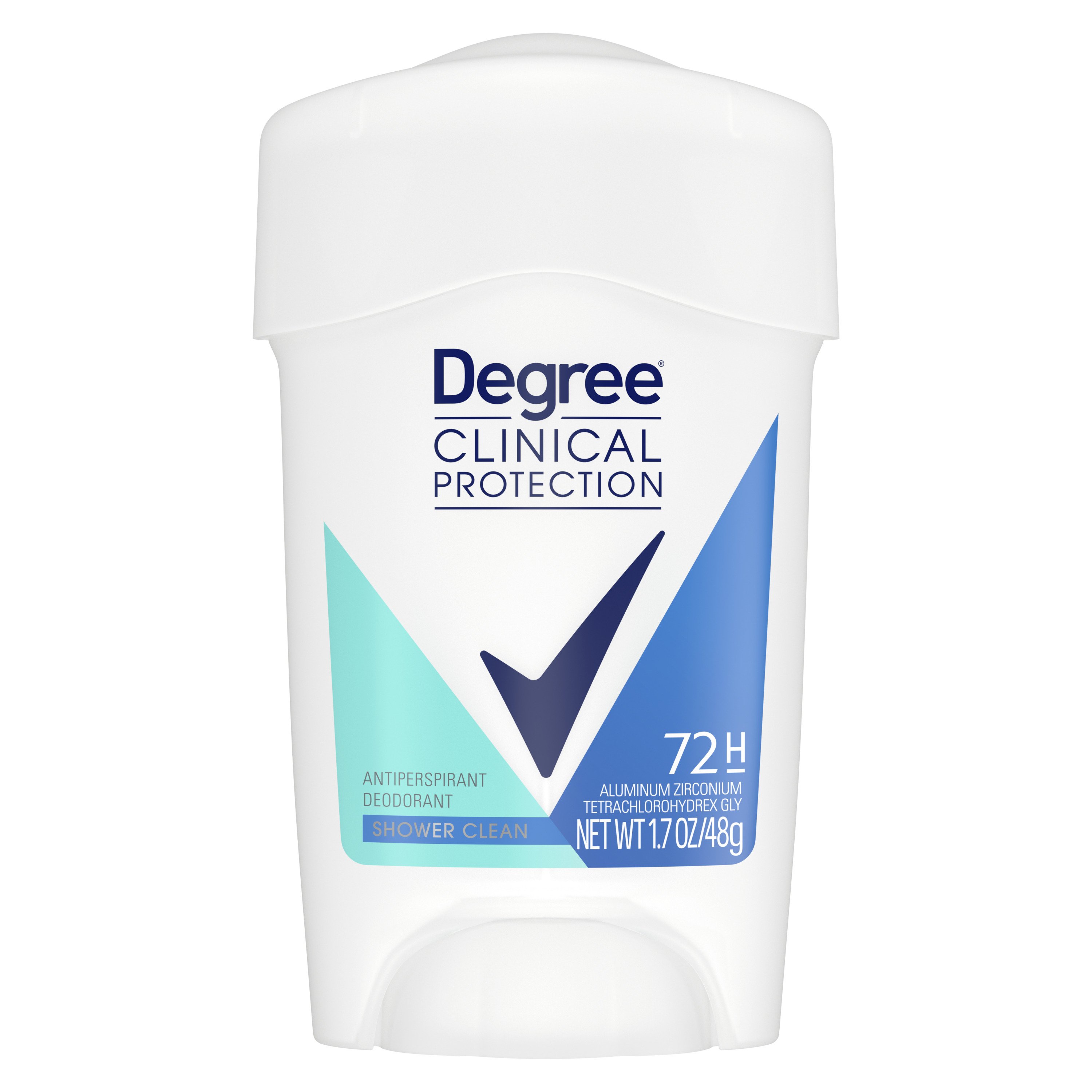 Degree Clinical Protection Antiperspirant Deodorant Shower Clean - Shop Bath & Care at H-E-B