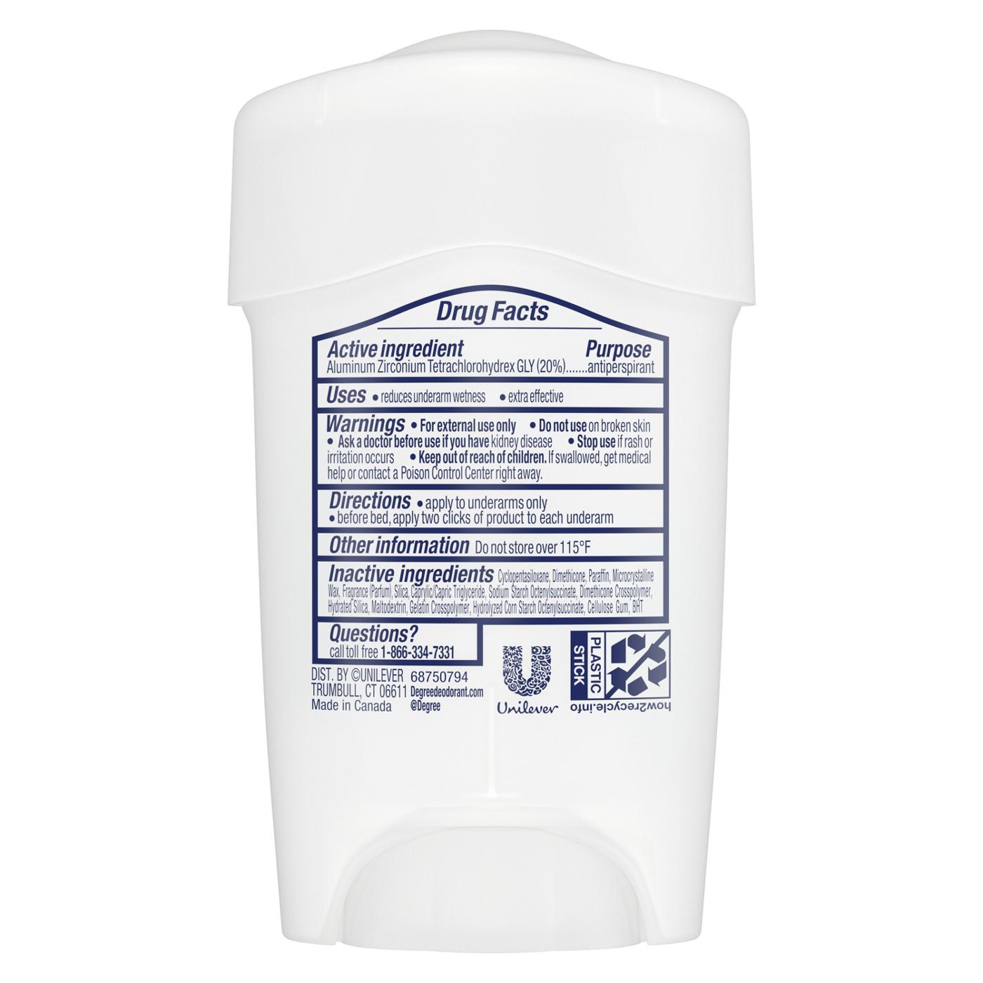 Degree 72 Hr Clinical Protection Antiperspirant Deodorant - Shower Clean; image 3 of 6