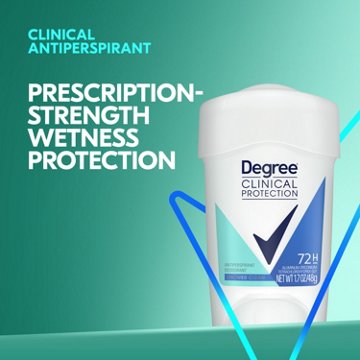 Degree 72 Hr Clinical Protection Antiperspirant Deodorant - Shower Clean