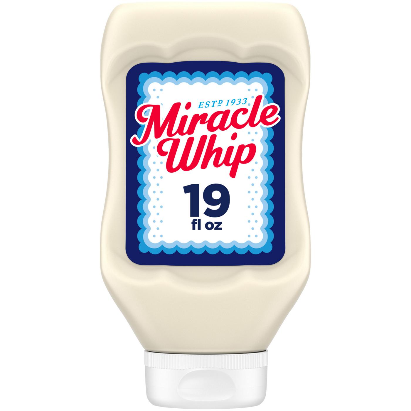 Kraft Miracle Whip Original Dressing Squeeze Bottle; image 1 of 9