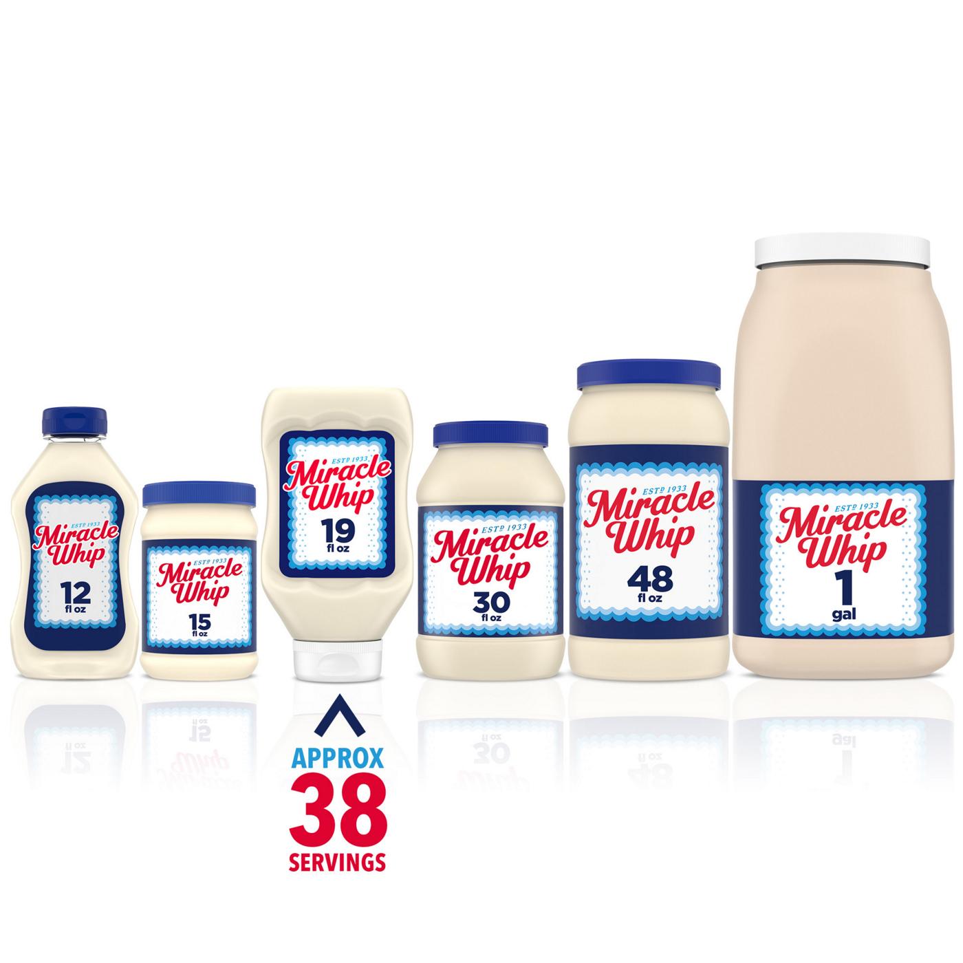 Kraft Miracle Whip Original Dressing Squeeze Bottle; image 9 of 9