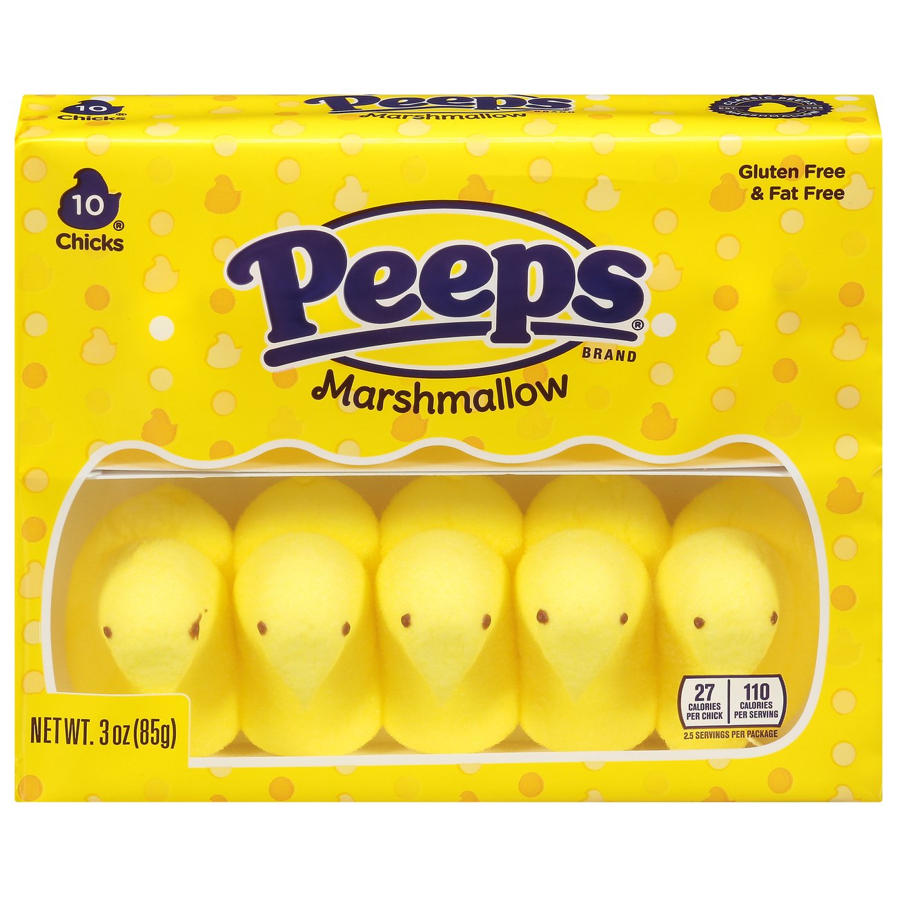 Peeps Marshmallow Easter Chicks Yellow Shop Candy at HEB