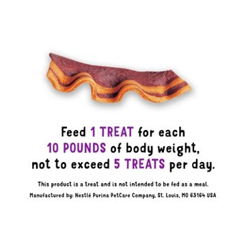 Beggin' Purina Strips With Real Meat Dog Training Treats - Bacon and Cheese Flavors, 25 oz