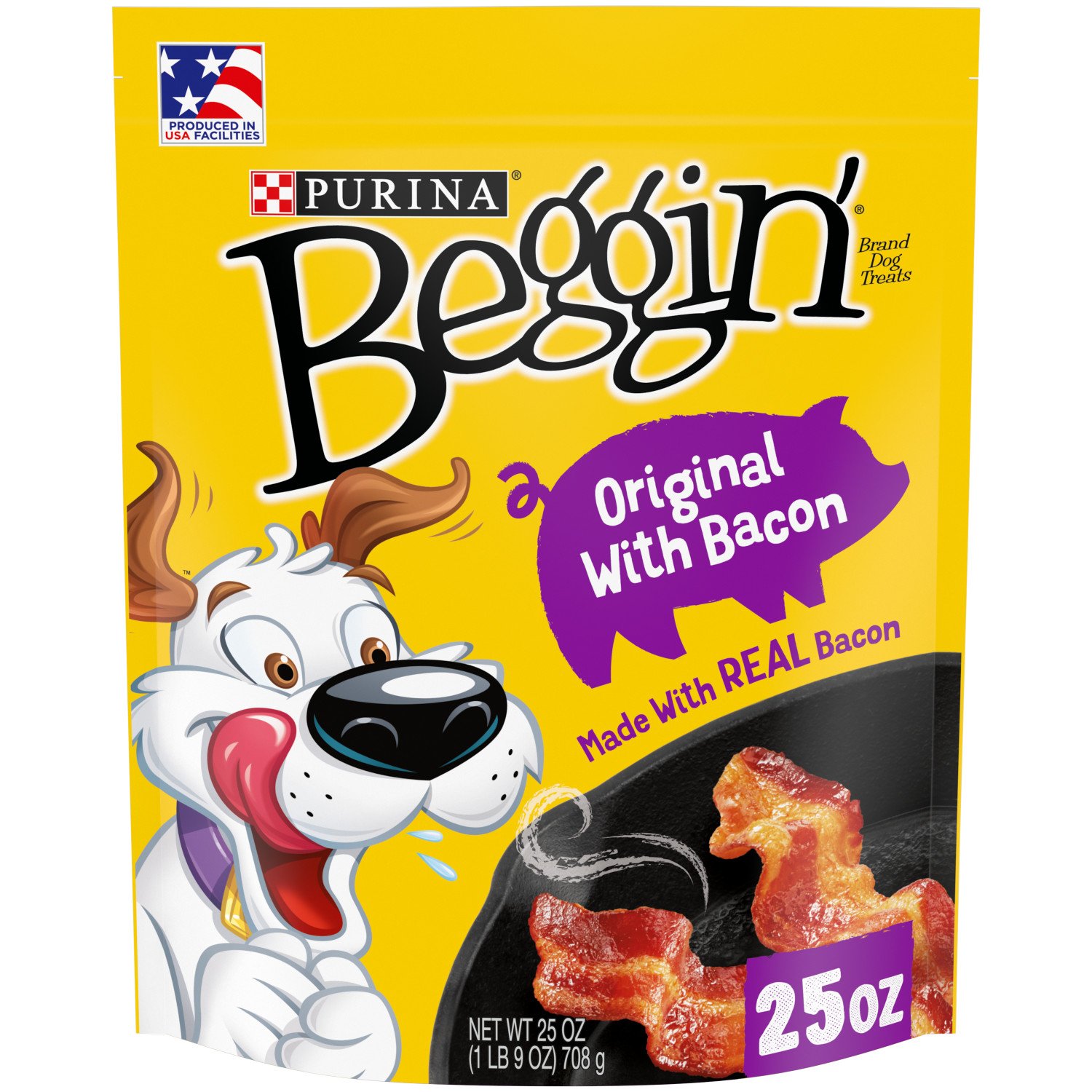 Beggin' Purina Beggin' Strips Dog Treats, Original With Bacon Flavor