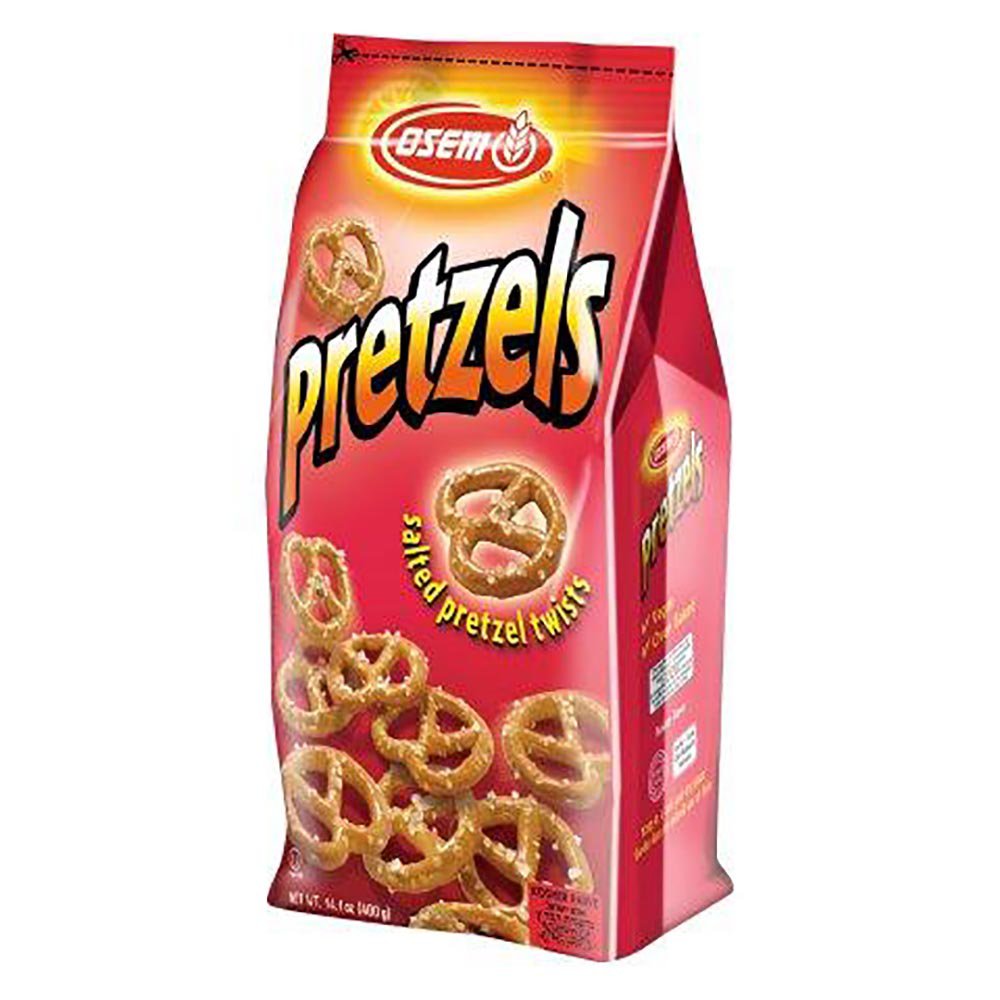 Osem Kosher Salted Pretzel Twists - Shop Chips at H-E-B