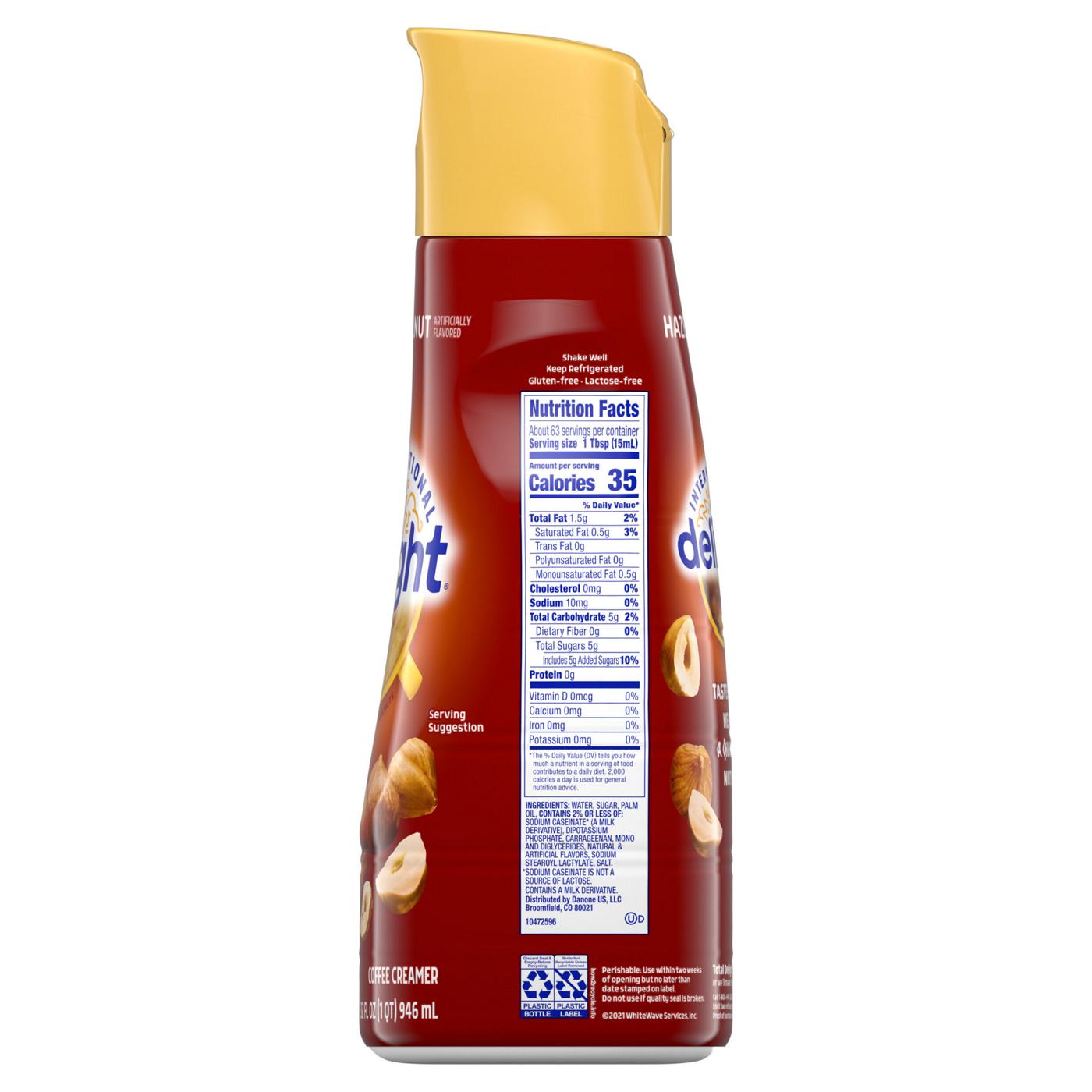 International Delight Coffee Creamer - Hazelnut ; image 2 of 2