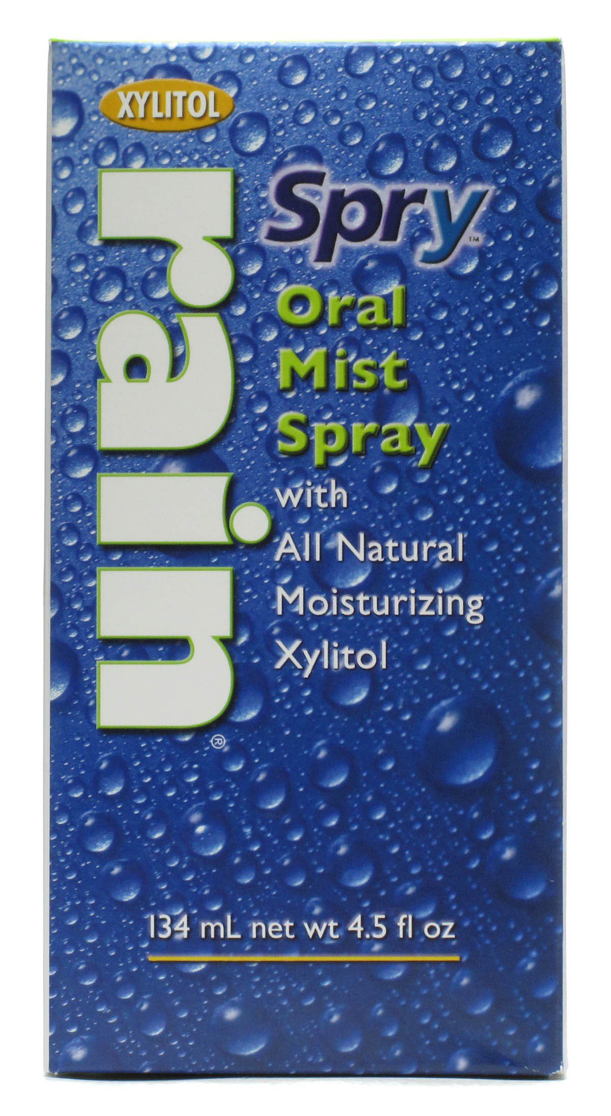 Spry Rain Oral Mist Spray with Xylitol Shop Mouthwash at HEB