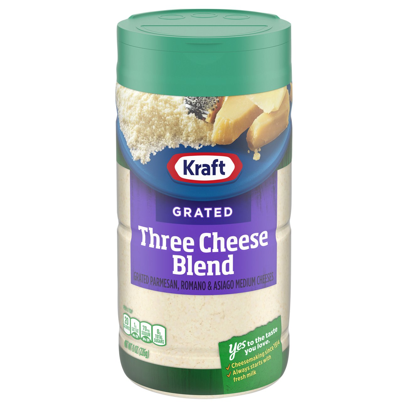 Kraft 100 Grated Three Cheese Blend Shop Cheese at HEB