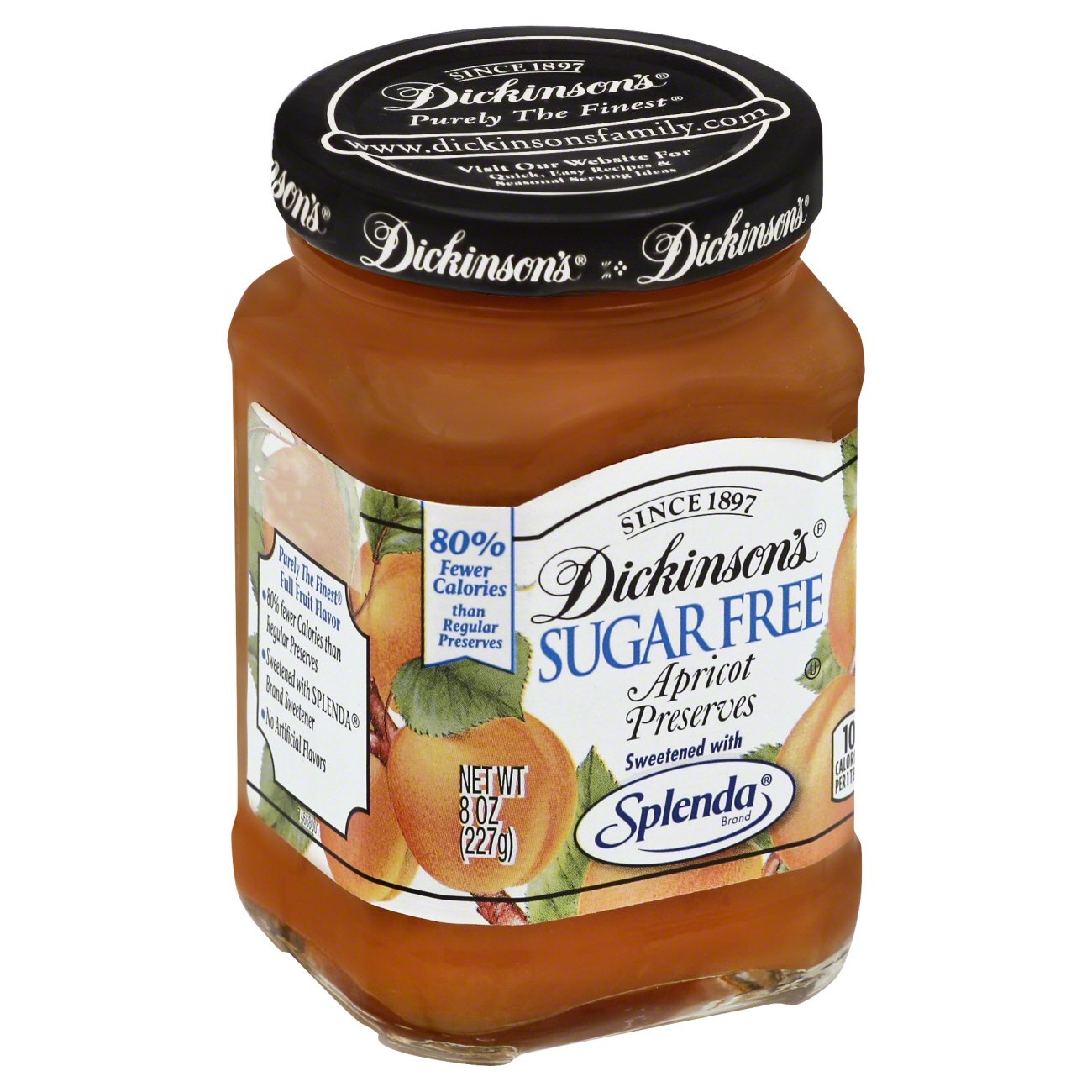 Dickinson's Sugar Free Apricot Preserves - Shop Jelly & Jam at H-E-B