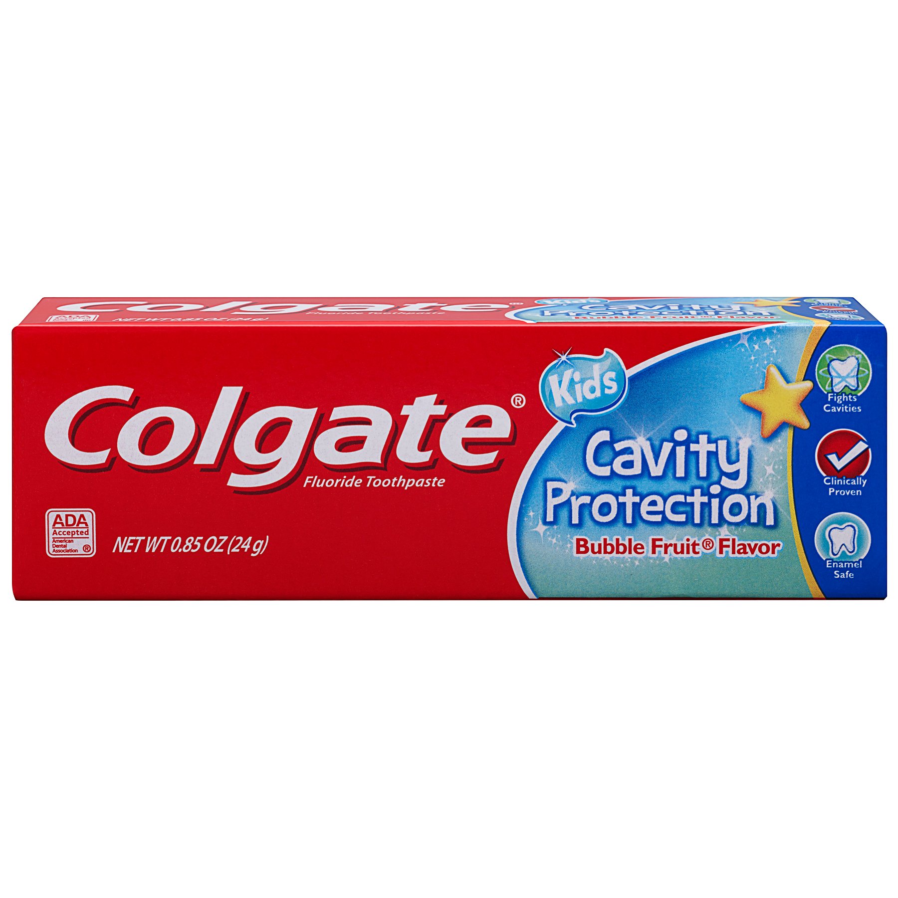 Colgate Kids Cavity Protection Bubble Fruit Toothpaste Travel Size