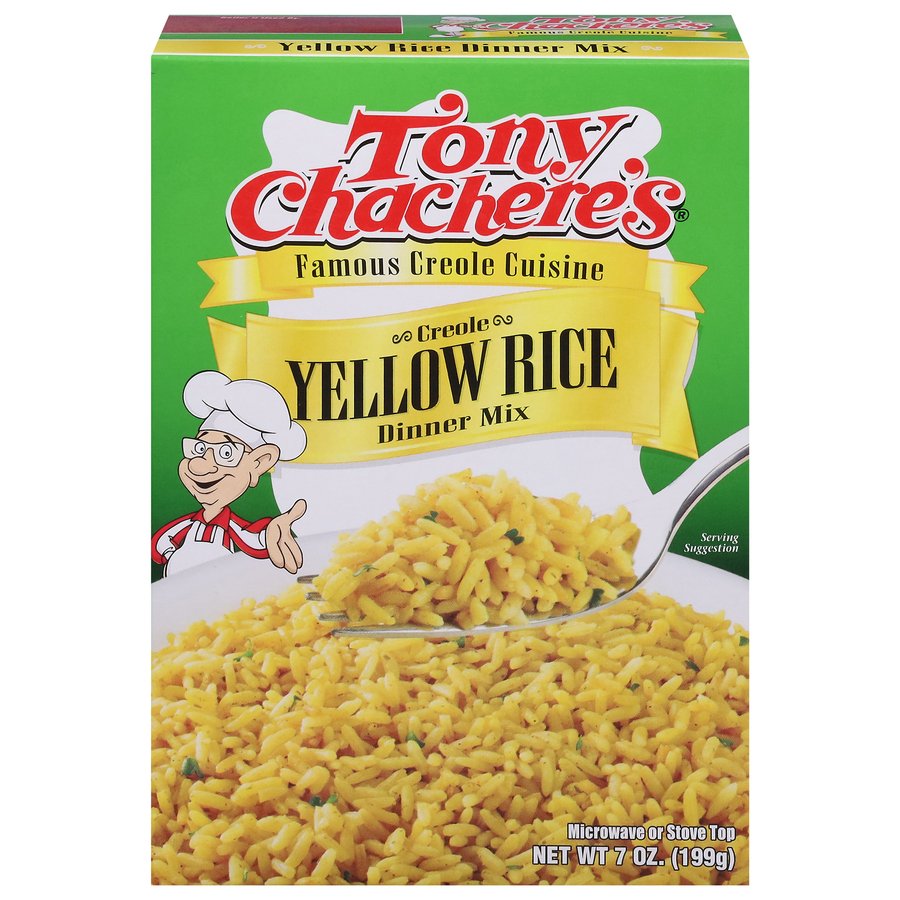 Tony Chachere's Creole Yellow Rice Dinner Mix - Shop Rice & grains at H-E-B