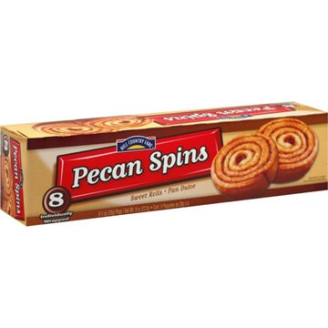 Hill Country Fare Pecan Spins Sweet Rolls, 8 ct