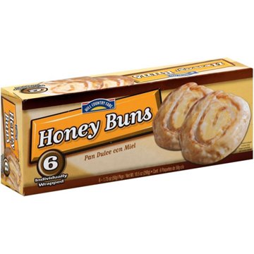 Hill Country Fare Honey Buns, 6 ct