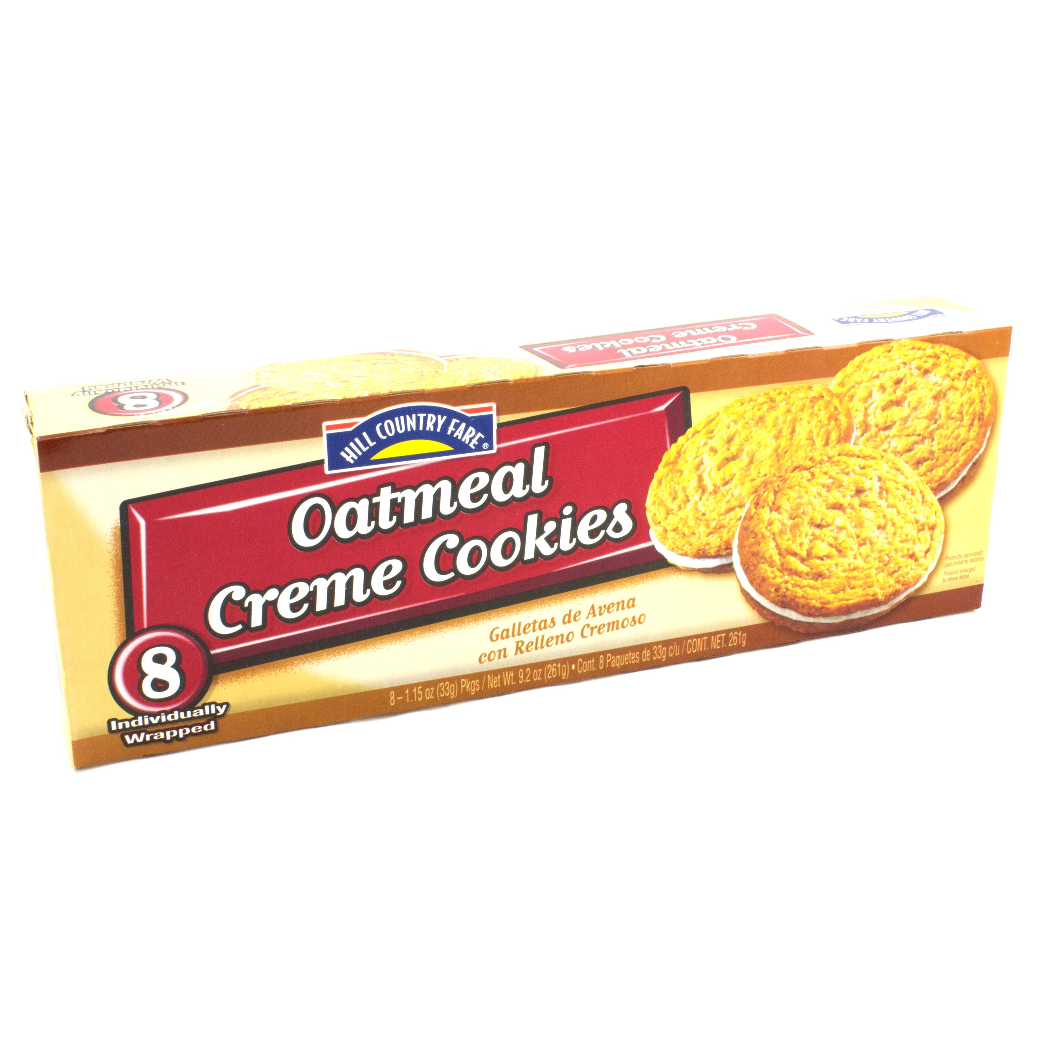 Hill Country Fare Oatmeal Creme Cookies Shop Cookies at HEB