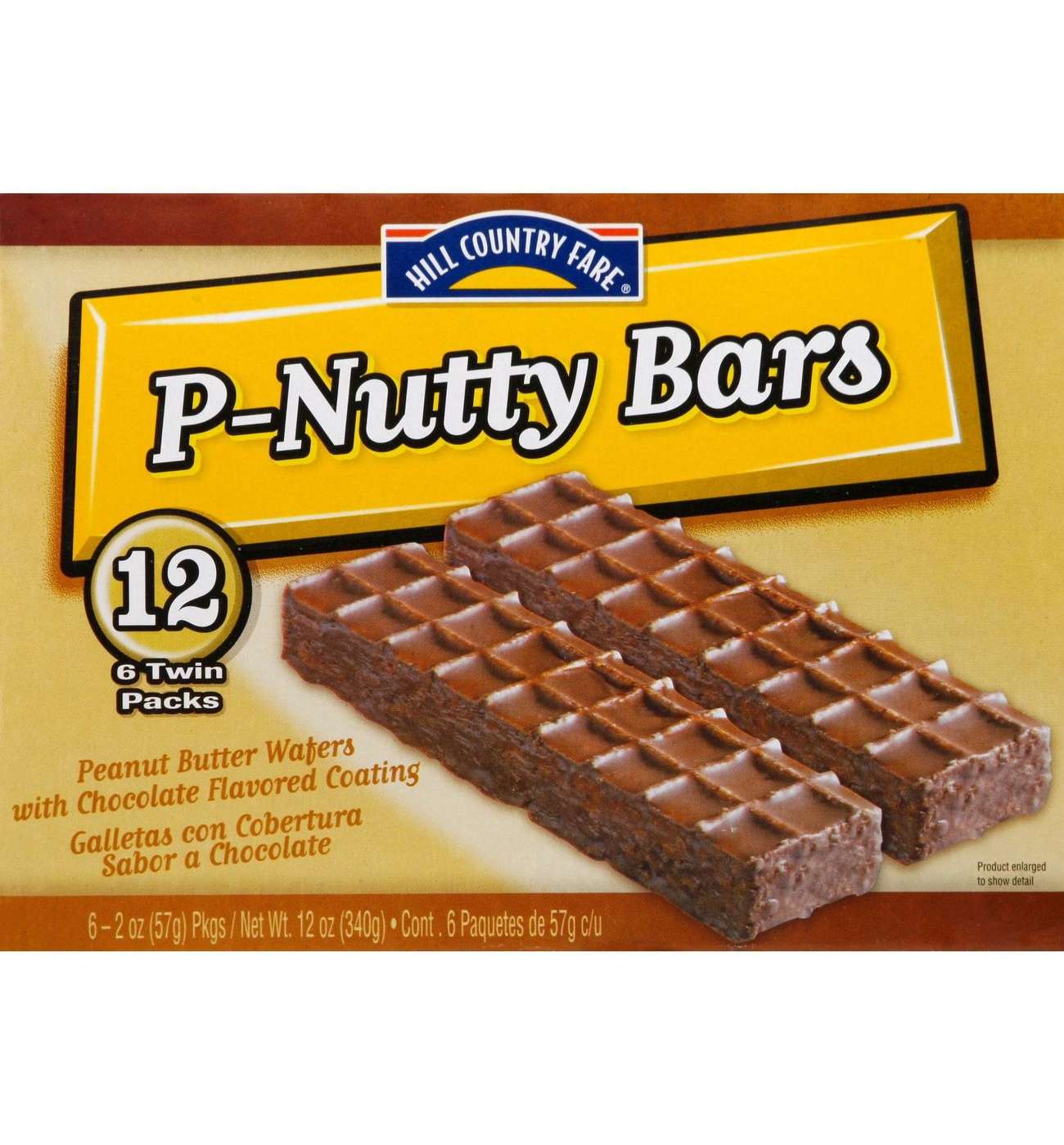 Hill Country Fare P-Nutty Bars Twin Packs; image 1 of 3