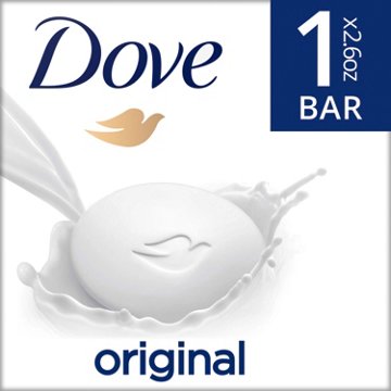 Dove Travel Size Original Beauty Bar Soap, 2.6 oz