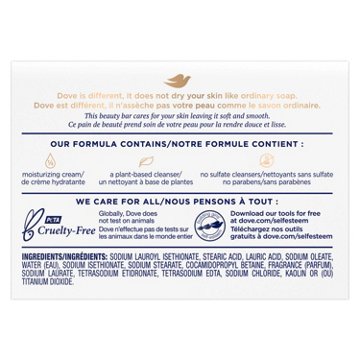 Dove Travel Size Original Beauty Bar Soap, 2.6 oz