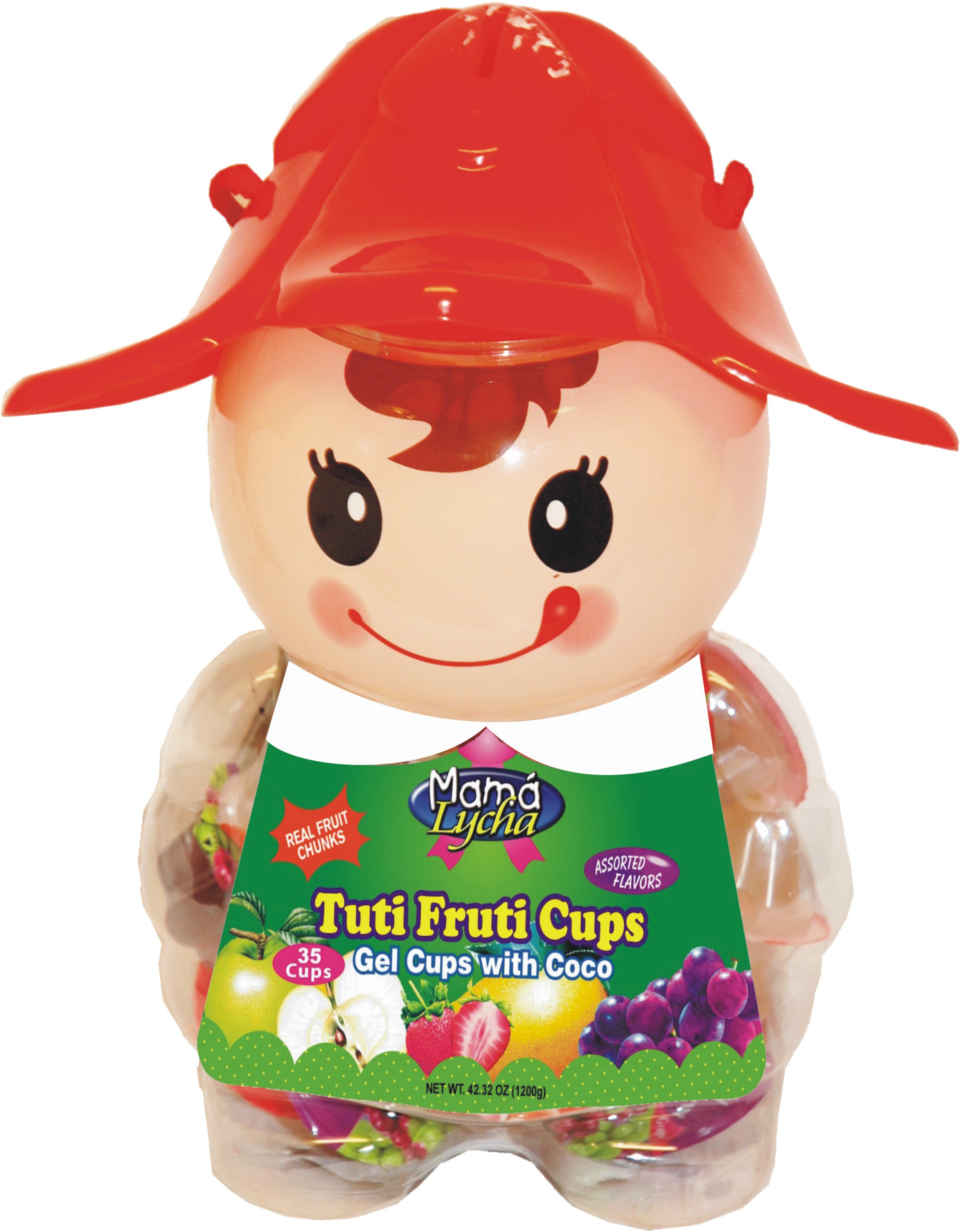 Mama Lycha Tuti Fruti Cups Red, Assorted Flavors Included - Shop
