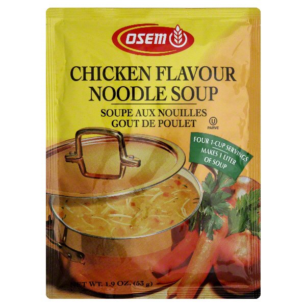 Osem Chicken Flavour Noodle Soup Shop Soups & Chili at HEB
