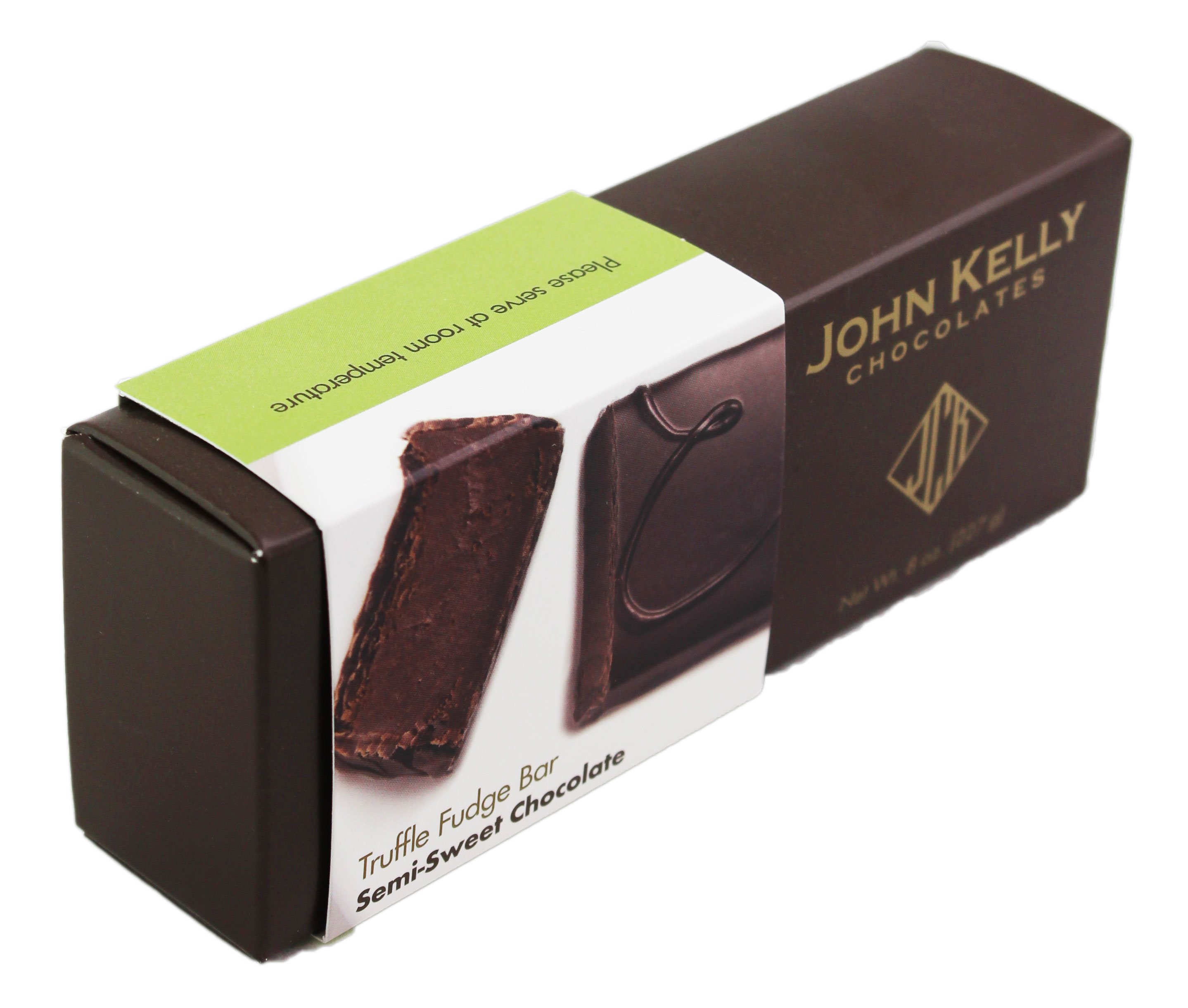 John Kelly Chocolates SemiSweet Chocolate Truffle Fudge Bar Shop at